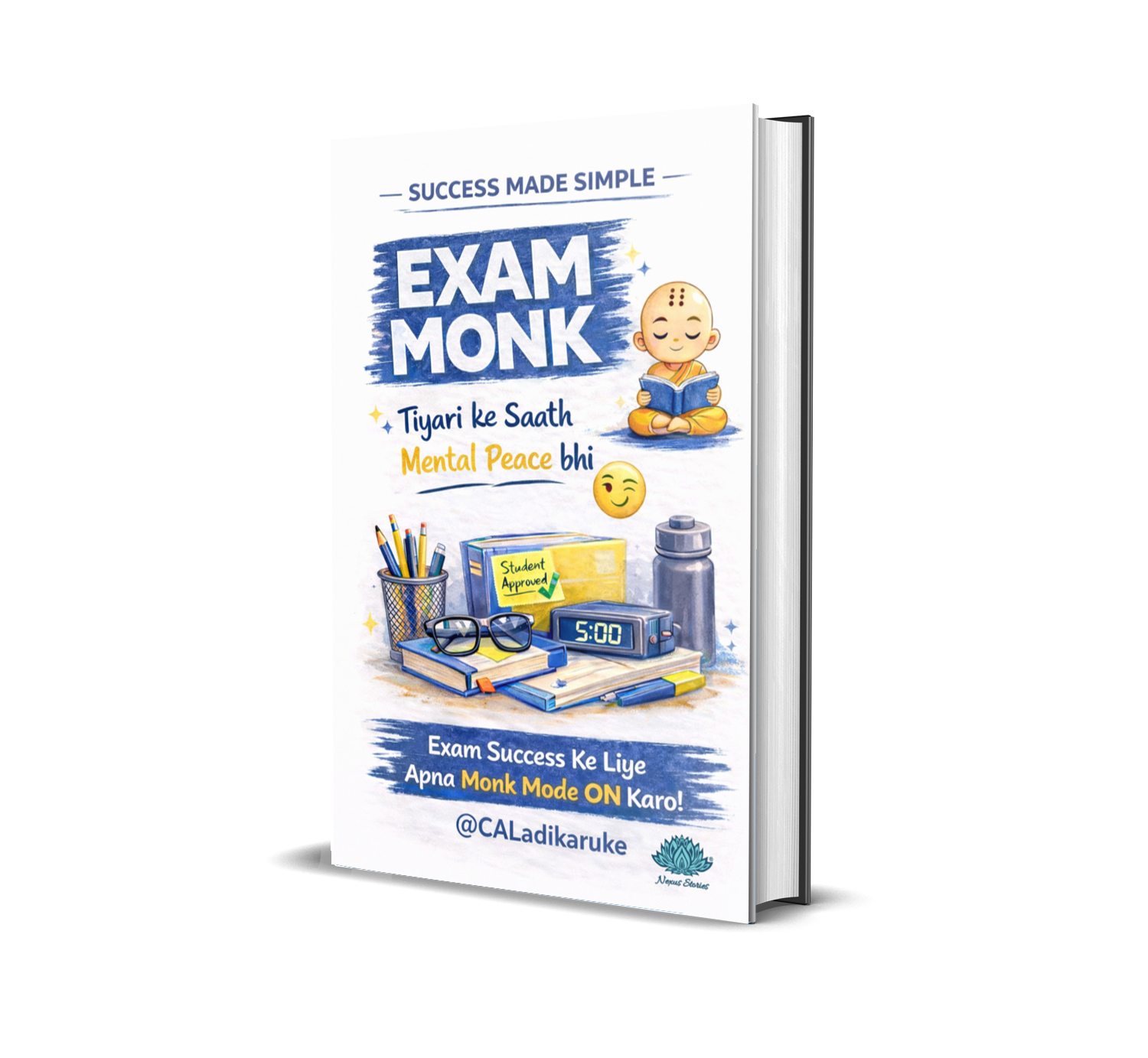 Exam Monk (English) By CA Ladika Ruke