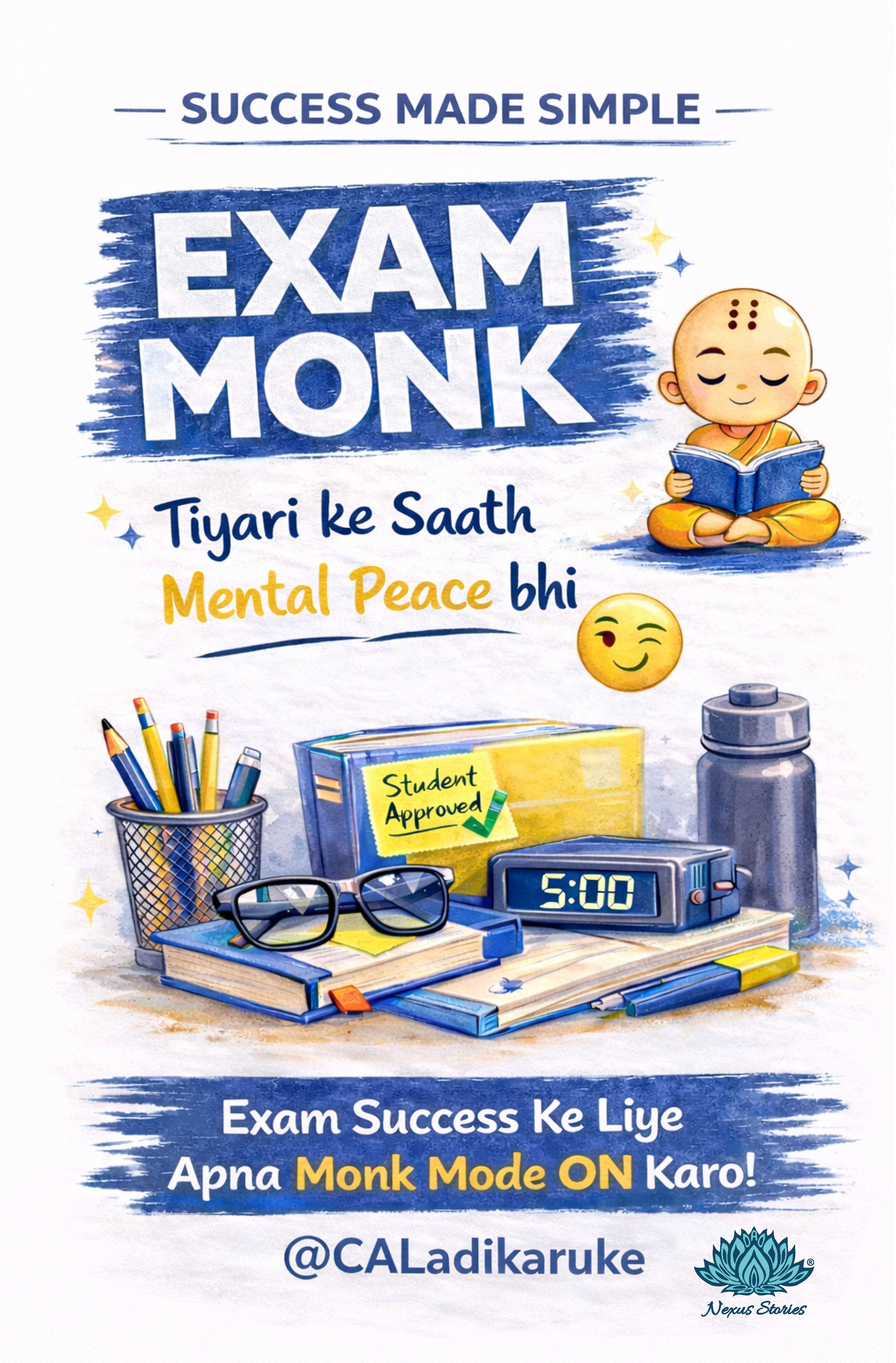 Exam Monk (English) By CA Ladika Ruke - Image 2