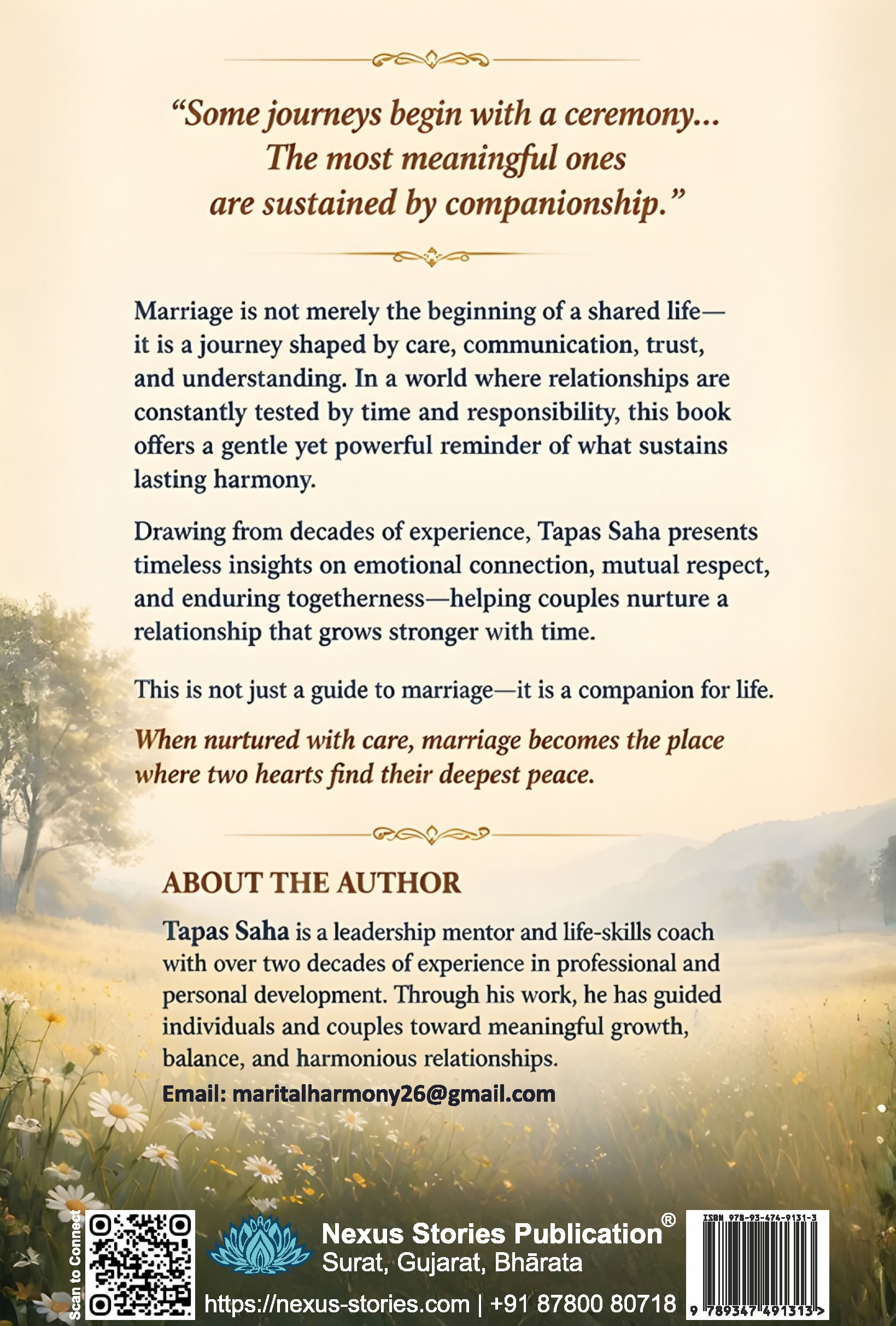 The Modern Path to Marital Harmony (English) By Tapas Saha - Image 3