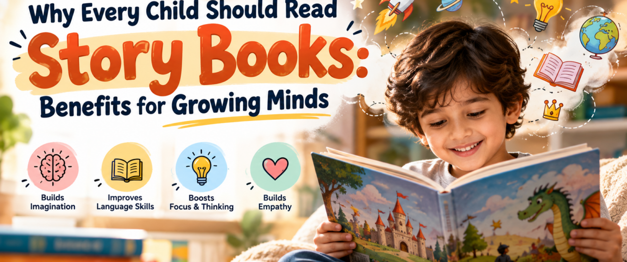 Why Every Child Should Read Story Books: Benefits for Growing Minds